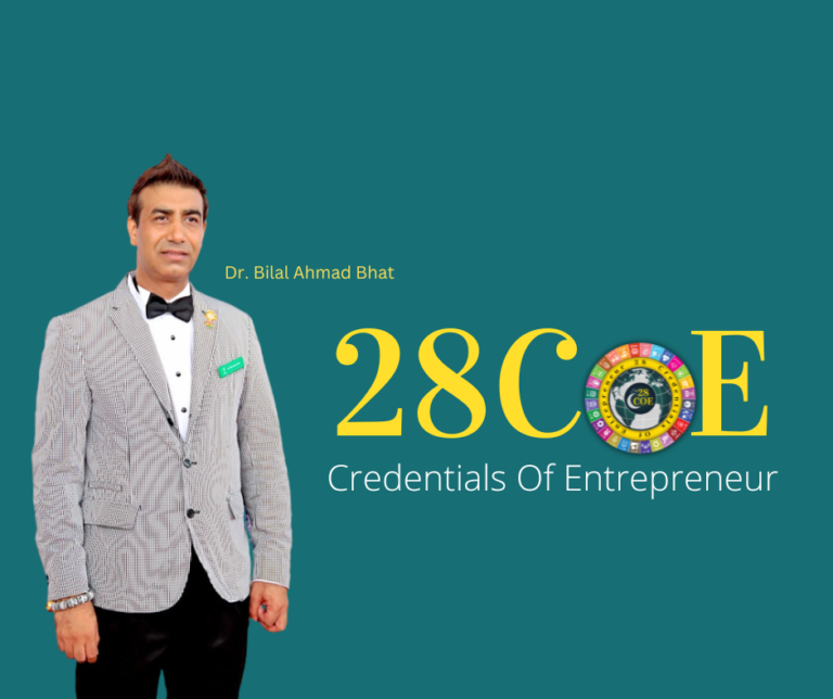 28COE Ignites Nationwide Entrepreneurial Momentum: Dr. Bilal Ahmad Bhat Unveils a Networking Spectacle