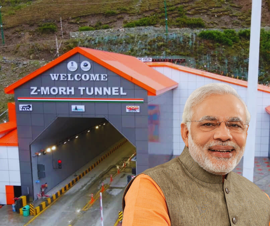 PM Modi Inaugurates Strategic Z-Morh Tunnel in Kashmir’s Ganderbal: A Milestone for Connectivity and Development