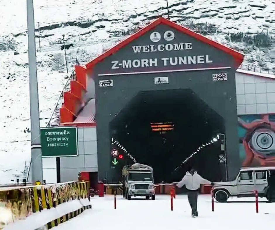 Z-Morh Tunnel to Connect Srinagar and Sonamarg Year-Round