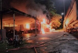 Fire Devastates Puchong Jaya Workshop, Destroying 20 Cars and 3 Motorcycles