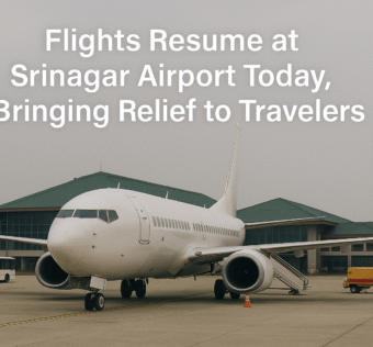 Flights to Take Off Again at Srinagar Airport Today, Bringing Relief and Hope