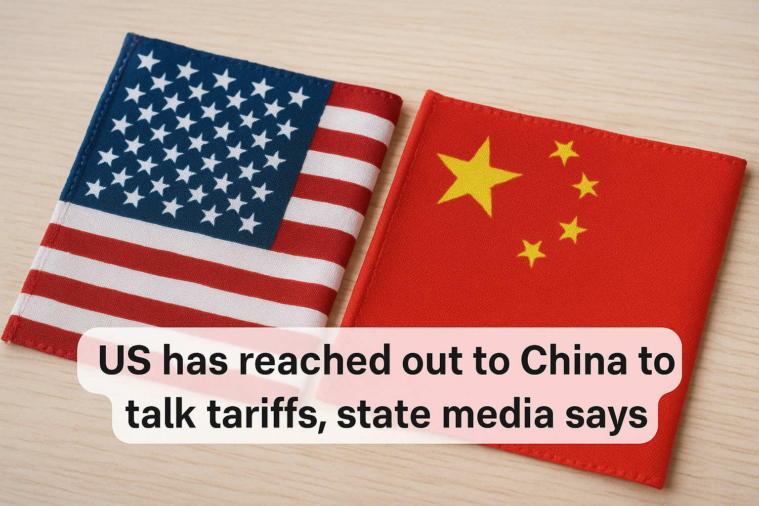 U.S. Reaches Out to China on Tariffs Conflicting Signals Emerge