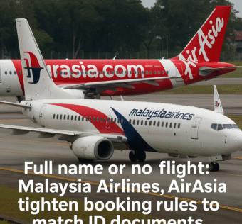 Full Name or No Flight Why Malaysia Airlines and AirAsia Are Asking You to Match Your Booking Name with Your ID
