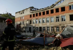 Heartbreak in Kharkiv: Russian Drone Strike Hits Maternity Hospital, Mothers and Newborns Traumatised