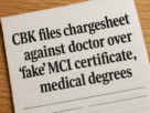 Fake Degrees Real Consequences Srinagar Man Faces Charges for Forged Medical Credentials