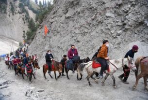 A Journey of Devotion: Over 1.82 Lakh Pilgrims Undertake the Sacred Amarnath Yatra in Just 10 Days