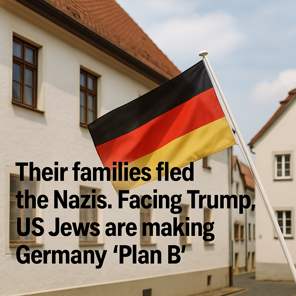 Reclaiming the Past Preparing for the Future Why Jewish Americans Are Seeking German Citizenship Amid Rising U.S. Fears