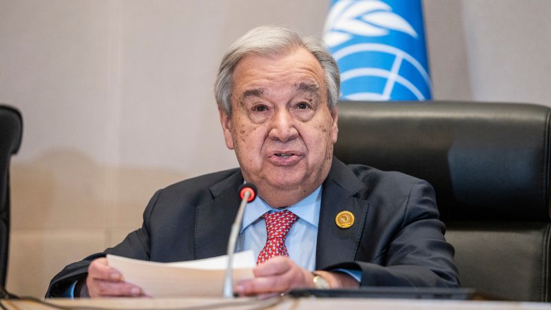 UN Chief: Gandhi’s Legacy More Urgent Than Ever Amid Rising Global Tensions