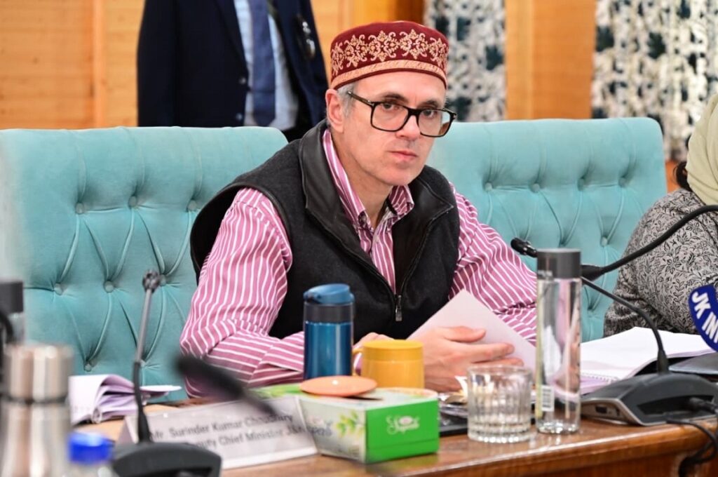 Omar Abdullah Approves Key Projects to Boost Water Management and Heritage Skill Revival in Jammu & Kashmir