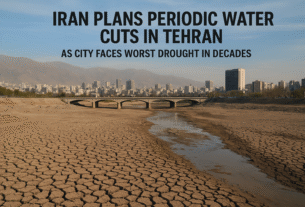 Iran Faces Severe Water Crisis: Tehran Braces for Periodic Water Cuts Amid Historic Drought