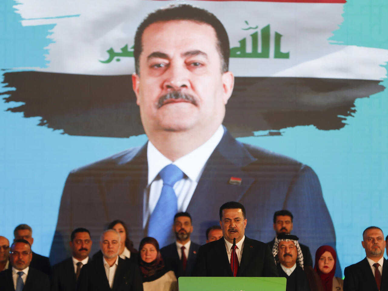 Iraq’s PM Sudani Declares Victory as Coalition Leads General Election