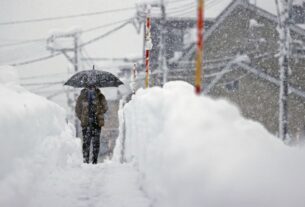 Japan braces for weekend blizzards, powerful winds and heavy snowfall up to 80cm