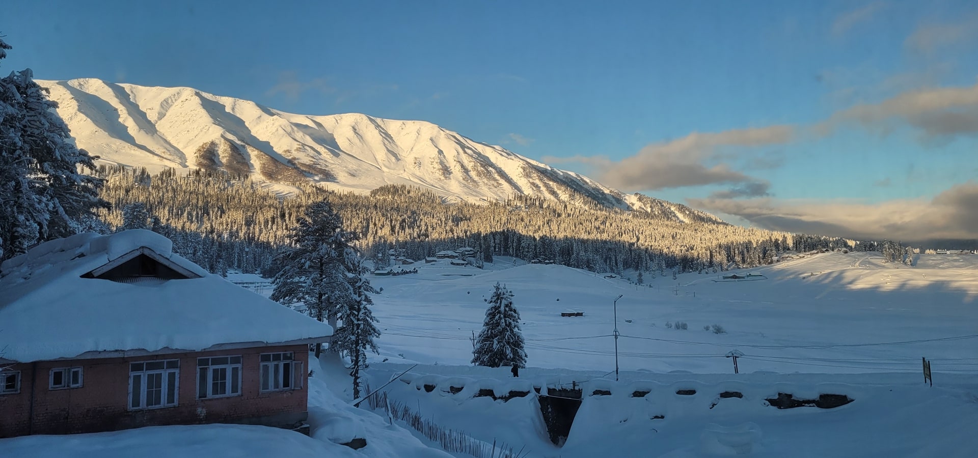 Kashmir Freezes As Gulmarg Hits Season Low Of Minus 8.8°C, Residents Brace For Harsh Cold