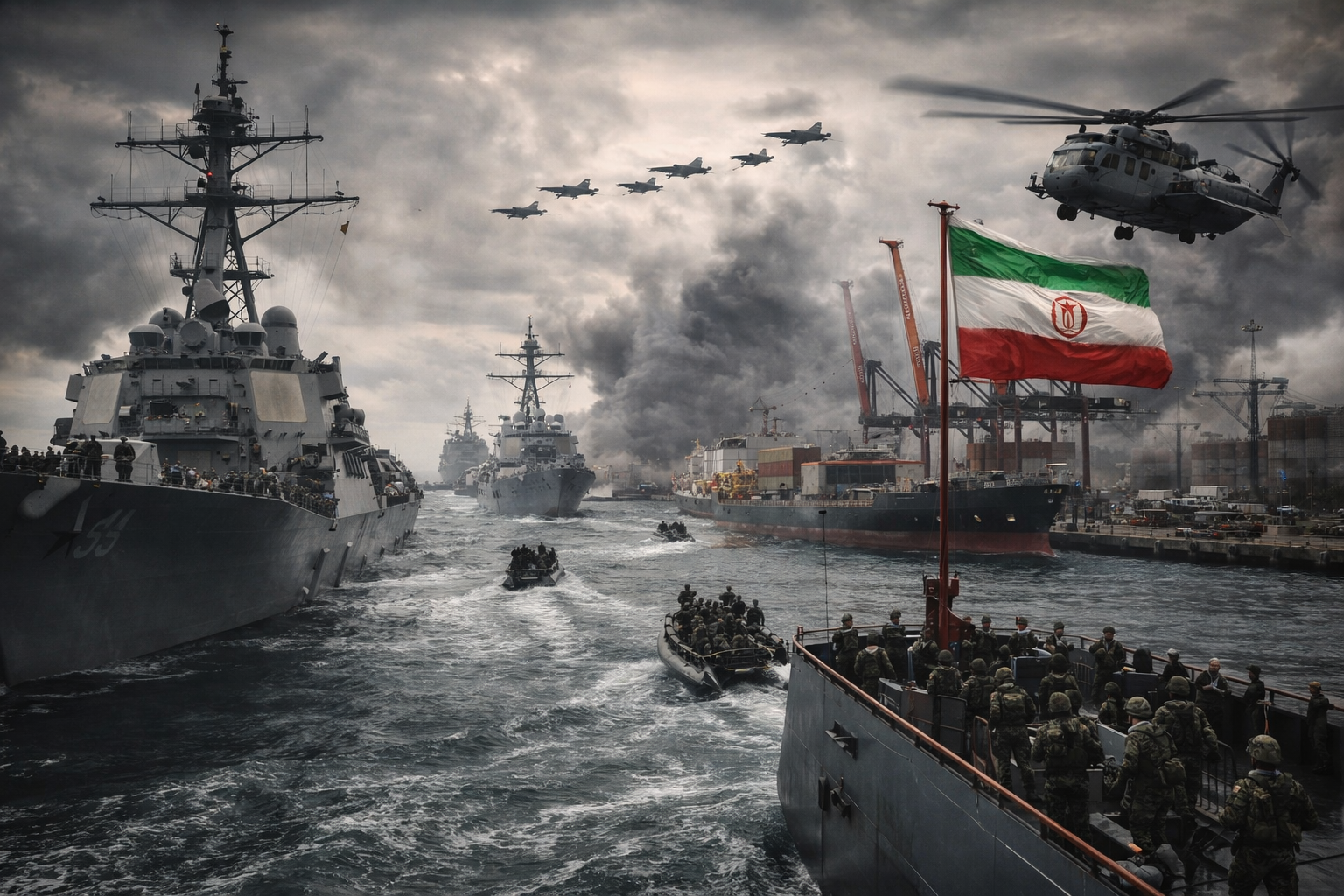 US Moves to Blockade Iranian Ports After Peace Talks Collapse