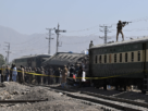 Blast targets military train in Pakistan, 24 dead