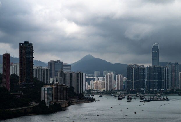 Hong kong raises black rain warning as heavy downpour triggers school closures and flood alerts
