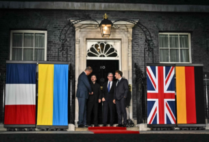 Zelensky Meets European Allies in the UK as Russian Strike Damages Nuclear Facility Near Chernobyl