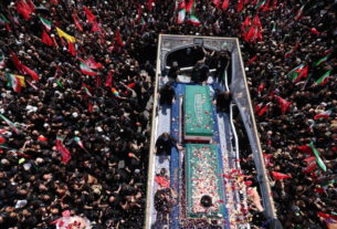 Iran bids farewell to Ali Khamenei as millions gather in Tehran for a historic funeral procession