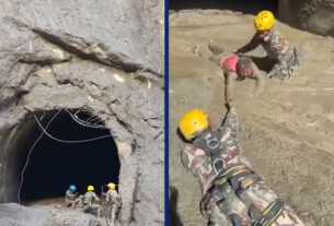 Nepali army drills into hydropower tunnel as rescue teams race to reach more than 100 trapped workers