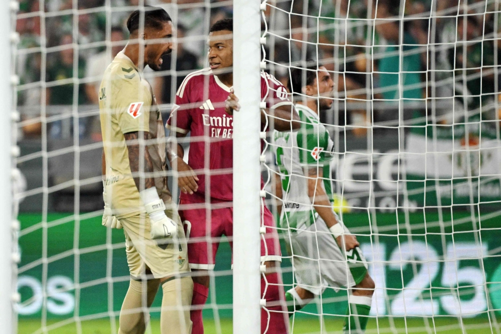 Mbappe’s penalty miss hands Real Madrid first defeat under Mourinho