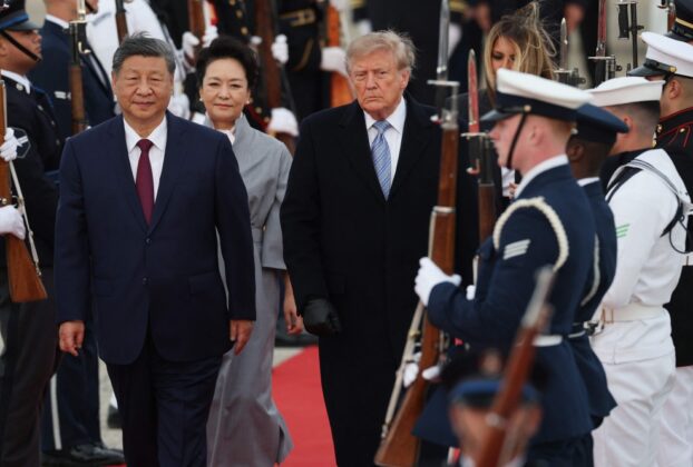 Trump Welcomes Xi With Red-Carpet Ceremony as US-China Talks Focus on Trade, AI and Iran