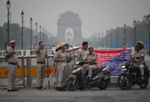 India deploys police, restricts transport ahead of major protest demanding election chief resign