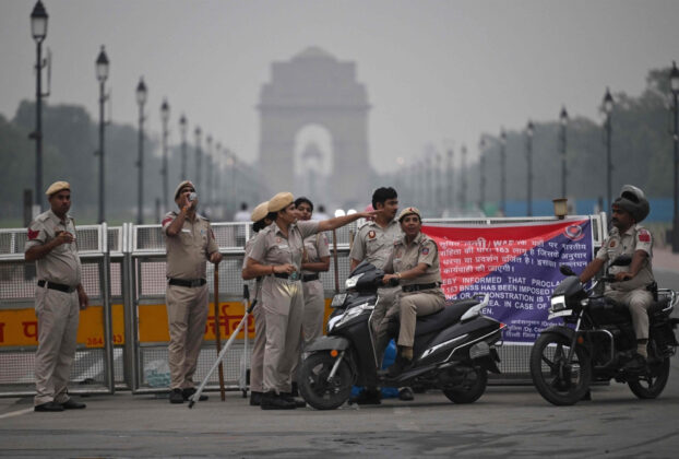 India deploys police, restricts transport ahead of major protest demanding election chief resign