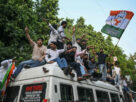 New Delhi locks down ahead of mass protest over India’s voter rolls