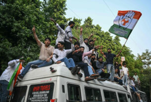 New Delhi locks down ahead of mass protest over India’s voter rolls