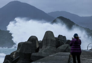 Taiwan braces for powerful Typhoon Champi as flights are cancelled
