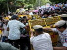 Indian police detain dozens of protesters demanding election chief resign over voter-roll irregularities